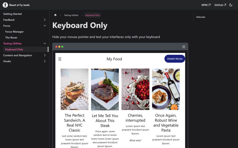 Additional component examples