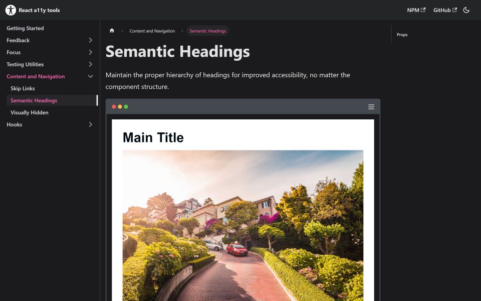 Testing utilities showcase